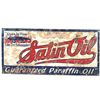 Image 1 : 1930's Satin Oil Metal Advertising Sign