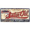Image 2 : 1930's Satin Oil Metal Advertising Sign