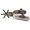 Image 4 : Late 19th Century Silver Inlay Vaquero Spurs