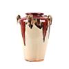 Image 1 : Enameled Ceramic Drip Vase