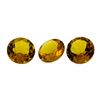 Image 1 : 13.48 ctw.Natural Round Cut Citrine Quartz Parcel of Three