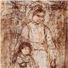 Image 2 : Michelle and Nana by Hibel (1917-2014)