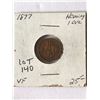 Image 1 : Extremely Rare 1877 Norway 1 Ore in Very Fine Grade