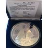 Image 1 : HUGE 5 Ounces of SILVER 1987 AMERICAS CUP PROOF COA in Original Box
