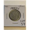 Image 1 : 1945 French 1 Franc Nice Early Coin