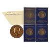 Image 1 : Dwight D. Eisenhower Commemorative D-Day Medals and Signature