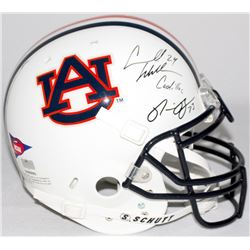 Ronnie Brown  Carnell "Cadillac" Williams Signed Auburn Full-Size Authentic Pro-Line Helmet (Radtke 