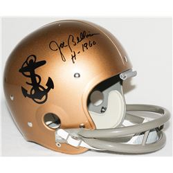 Joe Bellino Signed Navy Full-Size TK Suspension Helmet Inscribed "H-1960" (Radtke COA)