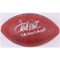 Terrell Davis Signed NFL Super Bowl XXXII Football Inscribed "SBXXXII MVP" (Radtke COA  Davis Hologr