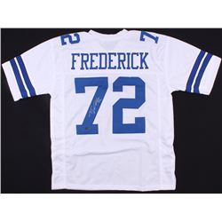Travis Frederick Signed Cowboys Jersey (Radtke COA)