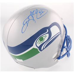 Ricky Watters Signed Seahawks Full-Size Helmet (Radtke COA)
