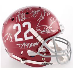 Alabama Crimson Tide Modern Greats Full-Size Helmet Signed by (21) with  (Radtke COA, GTSM, Ingram  