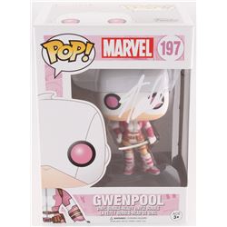 Stan Lee Signed "Gwenpool" #197 Marvel Funko Pop Bobble-Head Vinyl Figure (Radkte COA  Lee Hologram)