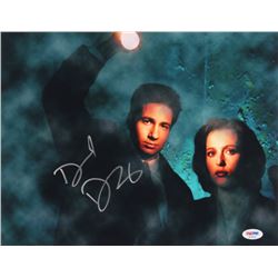 David Duchovny Signed "The X-Files" 11x14 Photo (PSA Hologram)
