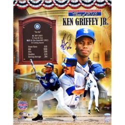 Ken Griffey Jr. Signed Mariners 16x20 Photo Inscribed "HOF '16" (TriStar Hologram)