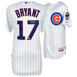 Kris Bryant Signed Cubs Majestic Jersey (MLB Hologram  Fanatics Hologram)