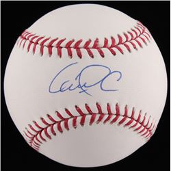 Carlos Correa Signed OML Baseball (TriStar COA)