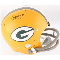 Paul Hornung Signed Packers Throwback TK Full-Size Suspension Helmet Inscribed "HOF 86" (JSA COA)