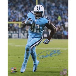 Derrick Henry Signed Titans 16x20 Photo (Radtke Hologram  Henry Hologram)