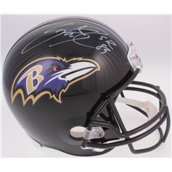 Steve Smith Sr. Signed Baltimore Ravens Full-Size Helmet (Smith COA)