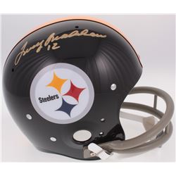 Terry Bradshaw Signed Pittsburgh Steelers Throwback Full-Size Suspension Helmet (Bradshaw Hologram  