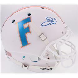 Emmitt Smith Signed Florida Gators Full-Size Authentic On-Field Throwback Helmet (Prova COA)