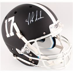 Nick Saban Signed Alabama Crimson Tide Matte Black Full-Size Helmet (Radtke COA)