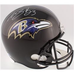 Willis McGahee Signed Ravens Full-Size Helmet (DA COA)