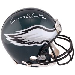 Carson Wentz Signed Eagles Full-Size Authentic On-Field Helmet Inscribed "AO1" (Fanatics Hologram)