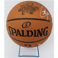 Stephen Curry Signed LE NBA "Back to Back Champions" Game Ball Series Basketball (Steiner COA)