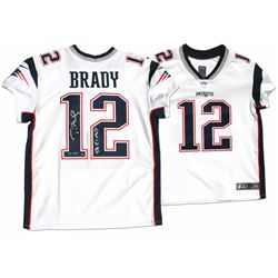 Tom Brady Signed Patriots LE Jersey Inscribed "SB 51 MVP" (Steiner COA  TriStar Hologram)