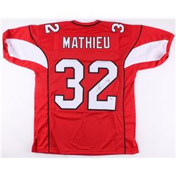 Tyrann Mathieu Signed Cardinals Jersey (PSA COA)