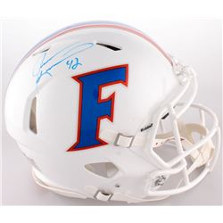 Jevon Kearse Signed Florida Gators Authentic Full-Size On-Field Throwback Helmet (Radtlke COA)