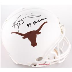 Ricky Williams Signed Texas Longhorns Full-Size On-Field Throwback Helmet Inscribed "98 Heisman" (Ra