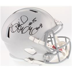 Ezekial Elliot Signed Ohio State Buckeyes Full-Size Speed Helmet (Radtke COA  Beckett COA)