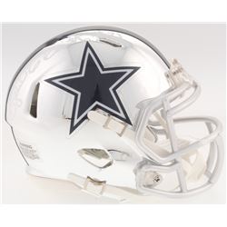 Ezekiel Elliott Signed Cowboys Speed Custom Chrome Mini-Helmet (Beckett COA)