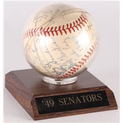 1949 Washington Senators OAL Baseball Signed by (25) with Clyde Vollmer, Sherry Robertson, Mickey Ha