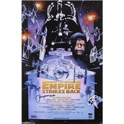 Jeremy Bulloch Signed "The Empire Strikes Back" 24x36 Movie Poster Inscribed "Boba Fett" (Radtke COA