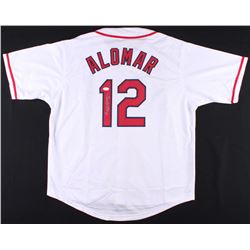Roberto Alomar Signed Indians Jersey (JSA COA)