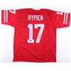 Image 1 : Mark Rypien Signed Washington State Cougars Jersey Inscribed "Go Cougs!!" (Radtke COA)