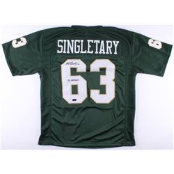 Mike Singletary Signed Baylor Bears Jersey Inscribed "2x All-American" (Radtke COA)
