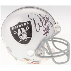 Warren Sapp Signed Raiders Mini Helmet Inscribed "HOF 13" (JSA COA)