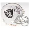 Image 1 : Warren Sapp Signed Raiders Mini Helmet Inscribed "HOF 13" (JSA COA)