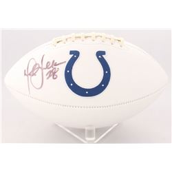 Marshall Faulk Signed Colts Logo Football (Radtke COA)