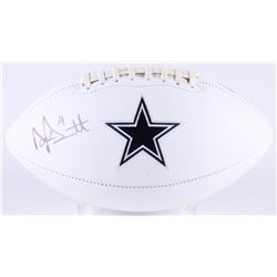 Dak Prescott Signed Cowboys Logo Football (Radtke COA  Prescott Hologram)