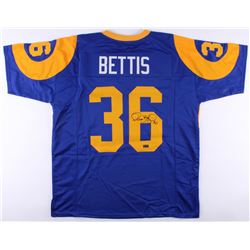 Jerome Bettis Signed Rams Throwback Jersey (Radtke COA)