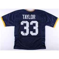 Jason Taylor Signed Akron Zips Jersey (Radtke COA)