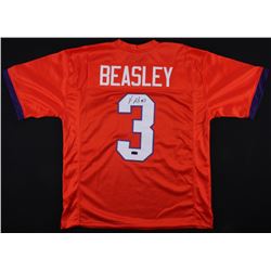 Vic Beasley Signed Clemson Tigers Jersey (Radtke COA)