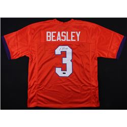 Vic Beasley Signed Clemson Tigers Jersey (Radtke COA)