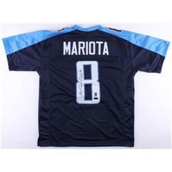 Marcus Mariota Signed Titans Jersey (Radtke COA  Mariota Hologram)